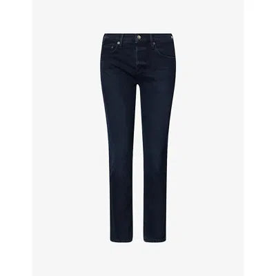 Agolde Womens  Cocktail Slim-fit Denim Jeans In Blue