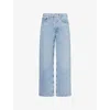Agolde Womens Replica (wshed Indigo) Henson Baggy Taper Denim Jeans