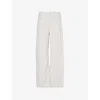 Agolde Ren High-rise Wide-leg Jeans In Soft Focus