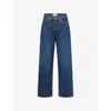 Agolde Ren 5-pocket Straight-leg Jeans