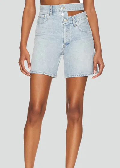 Agolde Womens Premium Denim Short