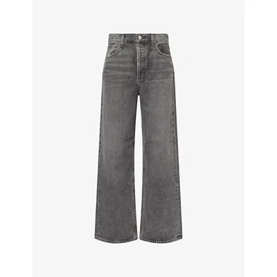 Agolde Womens Spirit Low Slung Baggy Denim Jeans