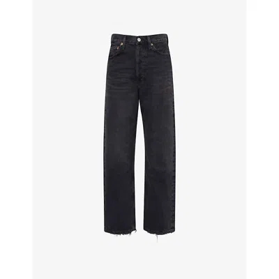 Agolde Womens Tar 90's Mid-rise Loose-fit Denim Jeans