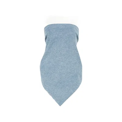 Agolde X Maria Mcmanus Bandana Top In Blue