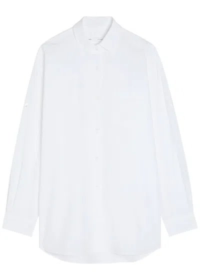Agolde X Maria Mcmanus Cotton-poplin Shirt In White