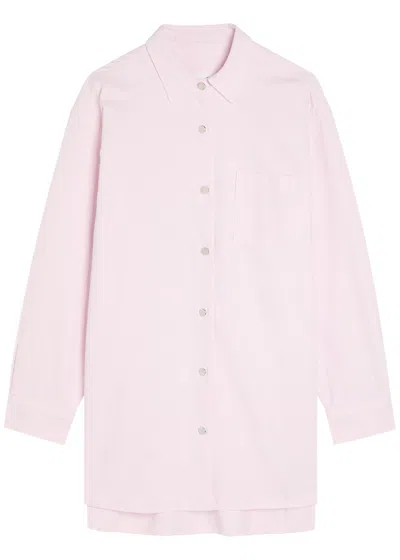 Agolde X Maria Mcmanus Denim Shirt In Pink