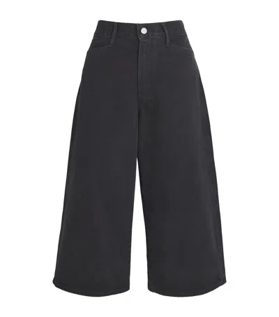 Agolde X Maria Mcmanus Skater Shorts In Black