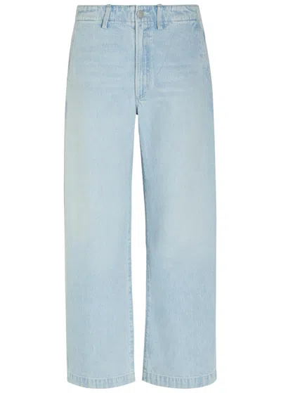 Agolde X Maria Mcmanus Wide-leg Jeans In Blue