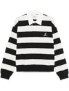 Agolde X Rsvp Gallery Cotton Polo Shirt In 白色