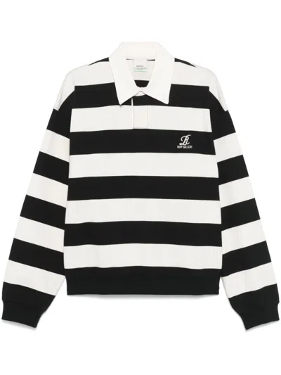 Agolde X Rsvp Gallery Cotton Polo Shirt In Multicolor