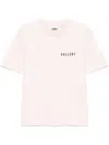 Agolde X Rsvp Gallery Print Mock Tee Pink/black (light Pink) In Pink