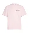 Agolde X Rsvp Gallery Print Mock Tee Pink/black (light Pink) In Pink