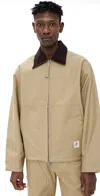 Agolde X Rsvp Gallery District Work Jacket In Khaki (tan)