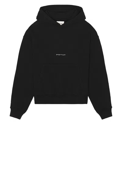 Agolde X Rsvp Gallery Easton Hoodie In Black