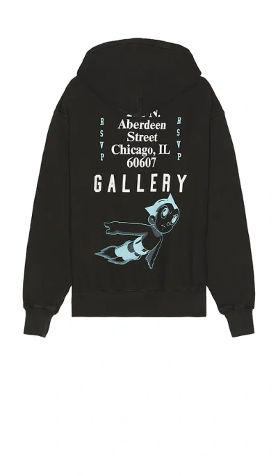 Agolde X Rsvp Gallery Easton Hoodie In Black