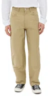 Agolde X Rsvp Gallery Ewing Carpenter In Khaki (tan)