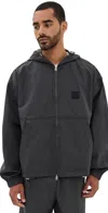 Agolde X Rsvp Gallery Harrier Windbreaker Graphite (ink Grey) In Graphite (ink Grey)