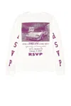 Agolde X Rsvp Gallery Long Sleeve Mock Neck Sweater In White