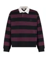 Agolde X Rsvp Gallery Long Sleeve Polo In Multi