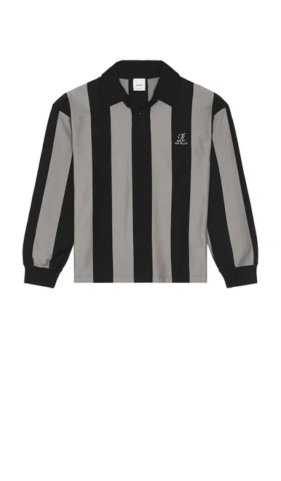Agolde X Rsvp Gallery Park Rugby In Black