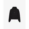 Agolde Mens  X Rsvp Easton Kangaroo-pocket Relaxed-fit Cotton-blend Hoody Black In Black