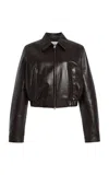 Agolde X Shoreditch Ski Club Essie Leather Jacket