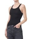 Agolde Zane Tank Top In Black