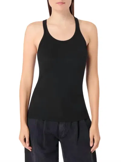 Agolde Rayne Tank Top In Black