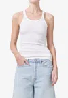 Agolde Zane Tank Top In White