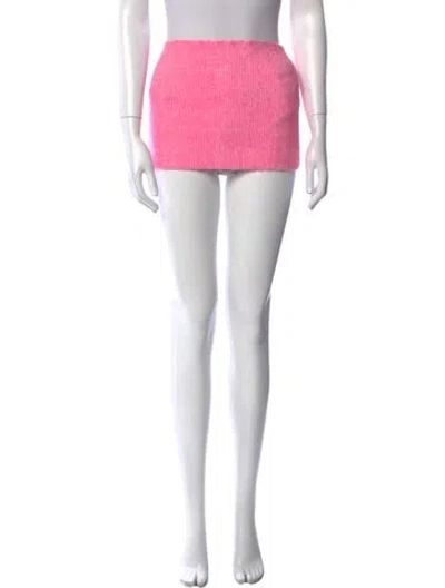 Pre-owned Agr Mini Skirt W/ Tags In Pink