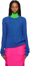 Agr Navy Serenity Sweater In Navy