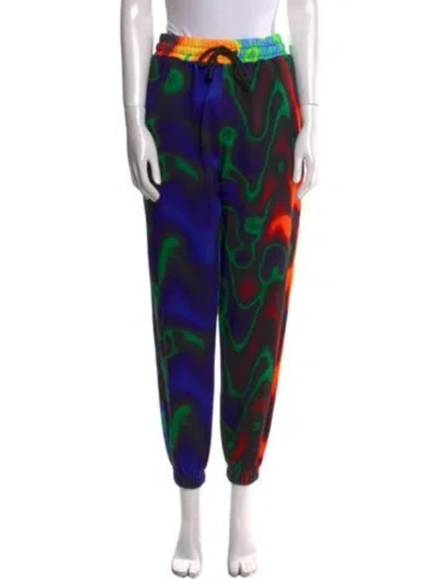 Pre-owned Agr Printed Skinny Leg Pants W/ Tags In Multi