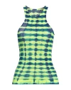 Agr Woman Top Yellow Size S Polyamide, Elastane In Yellow