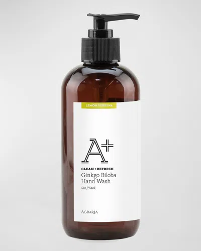 Agraria 12 Oz. Lemon Verbena A+ Ginkgo Biloba Hand Wash In White