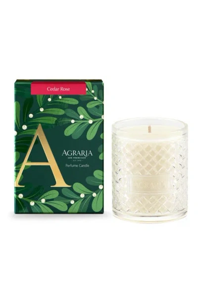 Agraria San Francisco Holiday Perfume Candle In Red