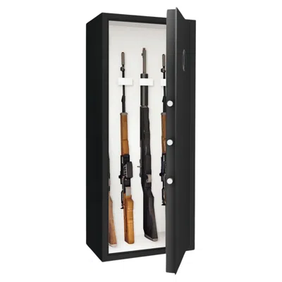 Pre-owned Agresti Armored Safe For Guns Segreto Armi In Brown