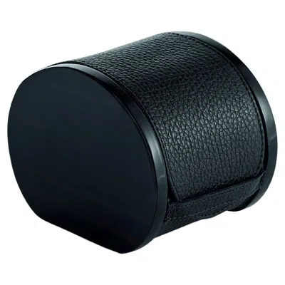 Pre-owned Agresti Cuscino Rosso Watch Case Black Leather