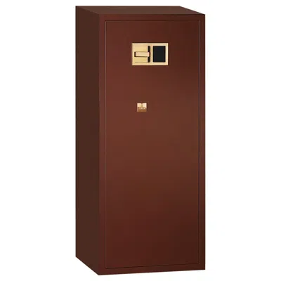 Pre-owned Agresti Gioia Metal Safe In Copper In Brown
