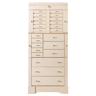 Pre-owned Agresti Il Grande Scrigno Armoire In Birdseye Maple In Brown