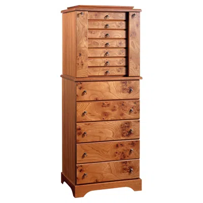 Pre-owned Agresti Lo Scrigno Briar Floor Chest In Brown