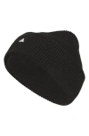 Agron Premium Cuff Fold Beanie In Black