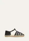 Ags X Castaner X Castaner Espadrille Fisherman Sandals In Natural