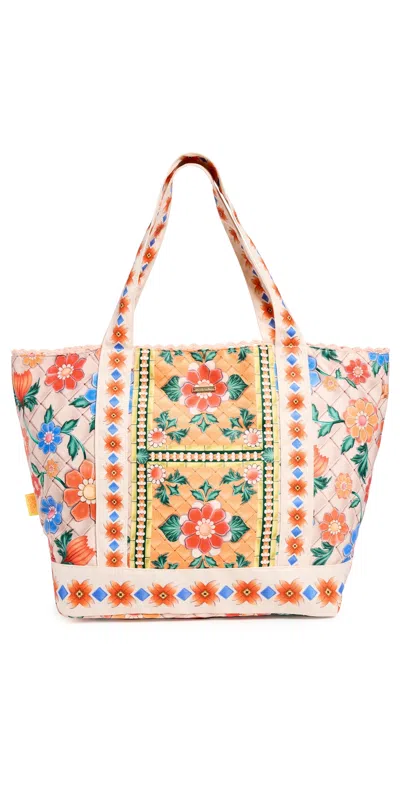 Agua Bendita Ace Tile Tote Multicolor