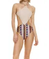 Agua Bendita Adara One Piece Swimsuit In Multi