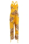 Agua Bendita Africa Jambo Jumpsuit In Yellow