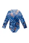 Agua Bendita Alaya Kids One Piece In Blue