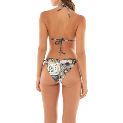 Agua Bendita Alegria Bikini Bottom In Multi