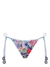 Agua Bendita Alegria Bikni Bottom In Blue