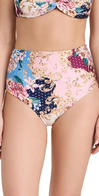 Agua Bendita Alicia Blush Bottoms Multicolor