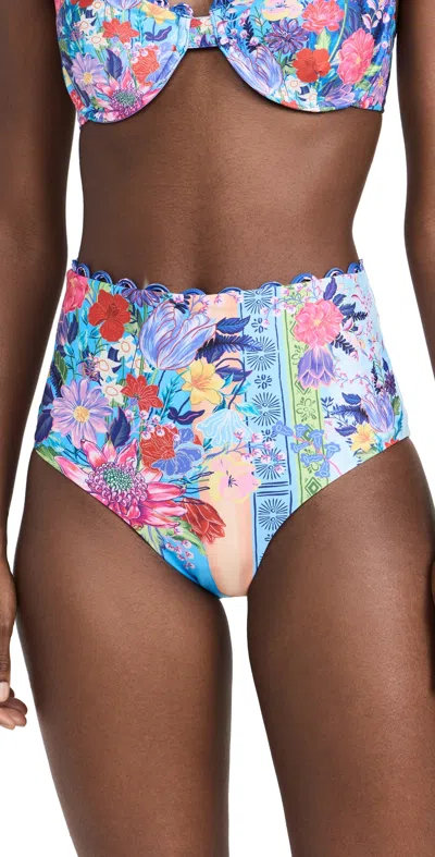 Agua Bendita Alicia Bottoms Multicolor